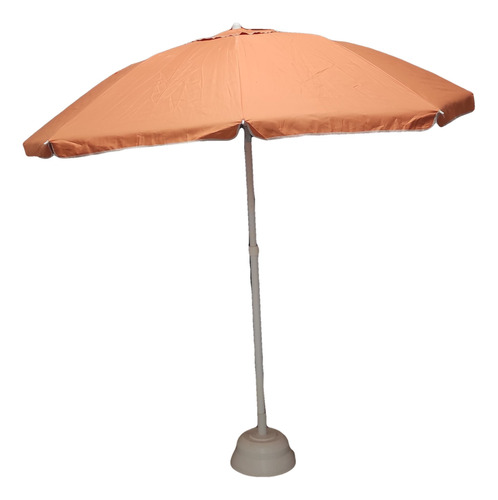 Sombrilla De Playa 180 Cm Naranja Súper Oferta