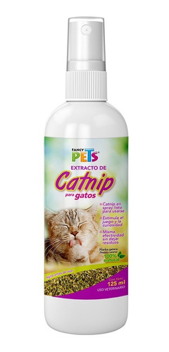 Fancy Pets Catnip Para Gatos En Spray 125ml Estimula Juego 
