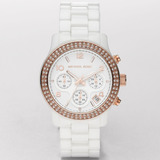 Reloj Michael Kors Para Mujer Mk5269 Tablero Color Blanco