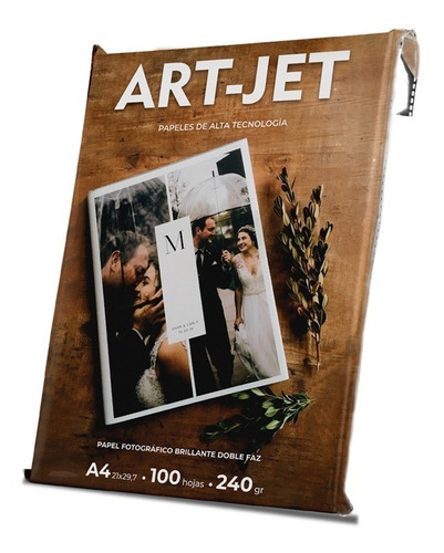 Papel Fotografico Doble Faz Glossy Art-jet A4 240g 1000hojas