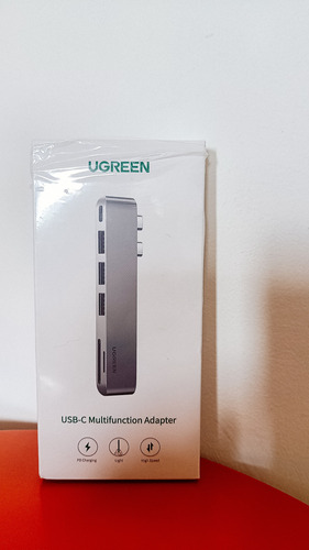 Hub Adaptador Usb-c Ugreen 6 Em 2 Para Macbook Air E Pro