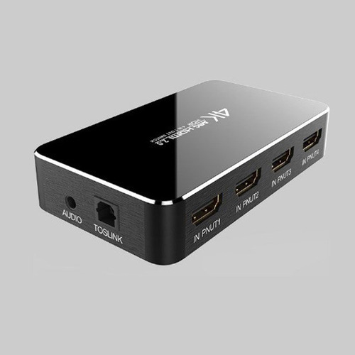 Switcher Hdmi 2.0 4x1 4k X 2k 60 Hz Chaveador Seletor Hdmi