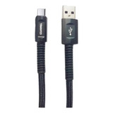 Cable Usb Carga Rápida 6a Tipo C Mallado Reforzado Metal