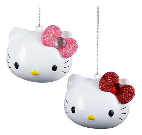 Hello Kitty - Adornos De Navidad Licencia Oficial Árbo...