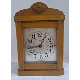 Antiguo Reloj De Mesa Junghans Wurttemberg Con Alarma G150