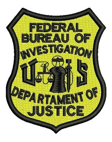 Bordado Termocolante Fbi Department Of Justice