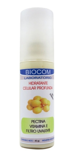 Hidratante Facial Celular Profunda X 40 Gr -vit E-c- Biocom