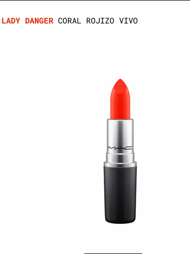 Matte Lipstick Lady Danger (607) 3 Grs Mac Cosmetics