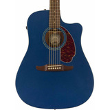 Guitarra Electroacústica Fender Redondo Player Lpb Azul