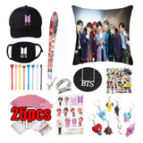 Juego De Llavero Bts Kpop Bt21 25 Piezas