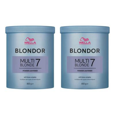 Wella Blondor Multi Blonde Powder 800gr Pack De 2 Tono Sin Tono | Meses sin interés