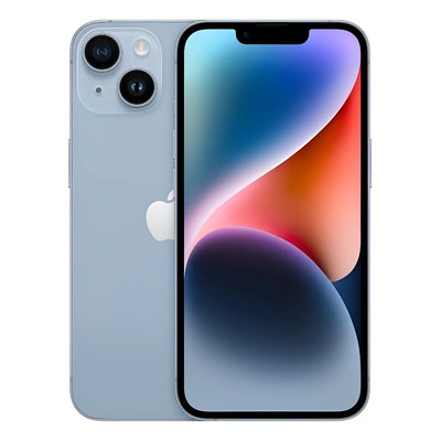iPhone 14 (sólo eSIM) 128 GB azul - Bueno (Reacondicionado) | Meses sin interés