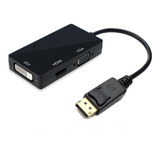 Cabo Adaptador Displayport Para Hdmi Vga Dvi