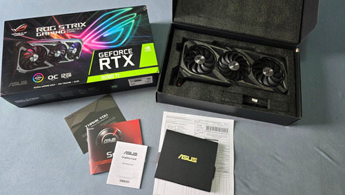 Asus Rog Strix Geforce Rtx 3080 Ti - Caixa/garantia/nf