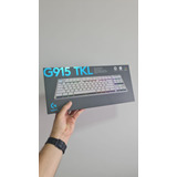 Teclado Mecânico Gamer Sem Fio Logitech G915 Tkl Rgb Lacrado