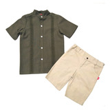 Conjunto Camisa Short Niño Miky #4-12 Años Est. 134110 R