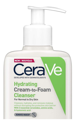 Cerave Limpiadora Crema-espuma Hidratante 236ml