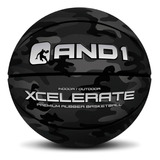 Balón And1 Xcelerate Camo Oscuro Basketball Negro