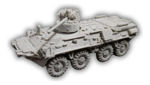 Tanque Ruso Btr82, Escala 1/72, Color Blanco