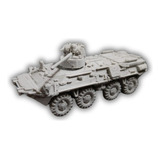 Tanque Ruso Btr82, Escala 1/72, Color Blanco