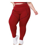 Calça Legging Fitness C Detalhe Vivo Dily Plus Size Be Real