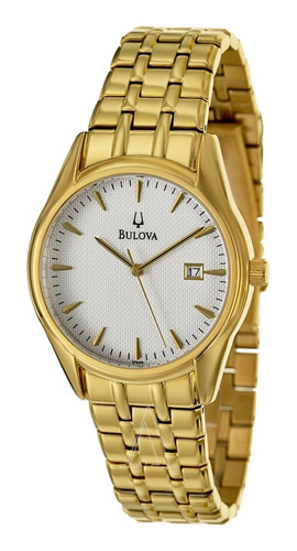 Relógio Bulova 97b109 Modelo Clássico Dourado (original)