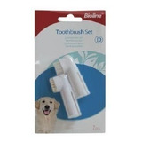 Fingerbrushset Bioline (set De 2 Cepillosde Dedo) Pethome