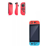 Funda De Silicona Y Lamina De Vidrio Para Nintendo Switch Ro