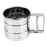 Tapioqueira Polvilhador De Tapioca Farinha Caneca Inox 250g