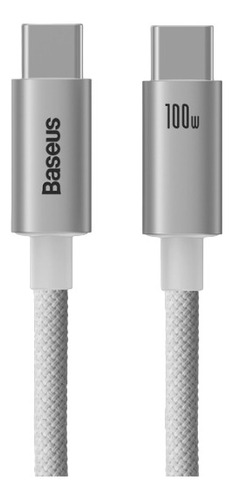 Cabo Tipo-c Turbo 100w Baseus 2m Para Samsung E Iphone15 