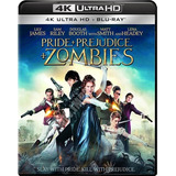 Orgullo Prejuicio Y Zombies Pelicula 4k Uhd + Blu-ray