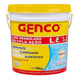 Genco 3 Em 1 Multi Ação Balde 10kg Produtos Cloro De Piscina