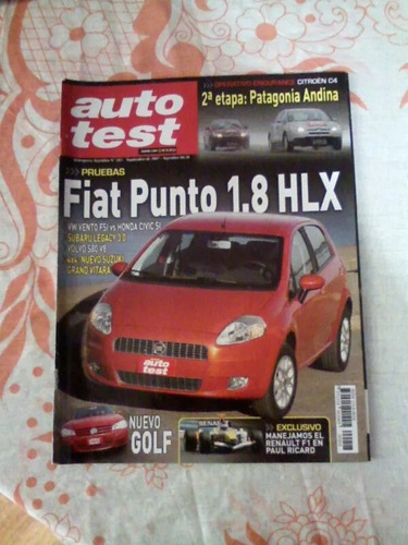 Revista Vw Vento Fsi Nuevo Golf Auto Test.leer Bien