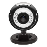 Câmera Webcam Hd 30fps Lehmox Ley-53 Preta Barato Envio Já