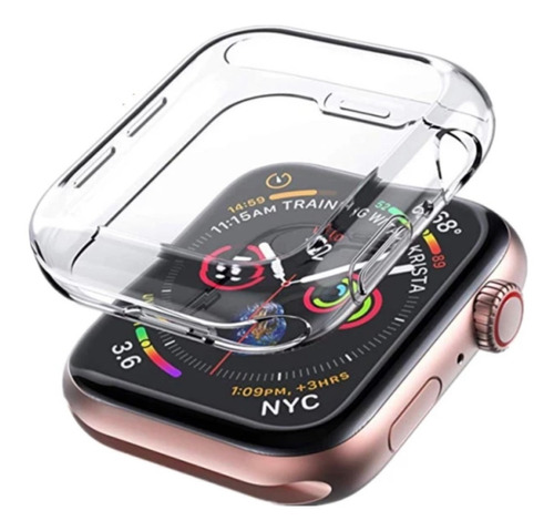 Capa Case Silicone Para Apple Watch Series E Iwo Protege