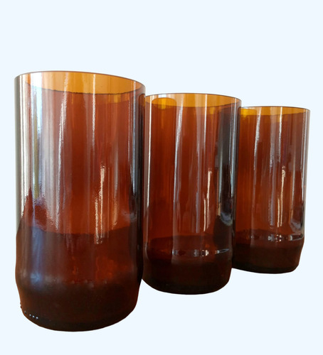 Vasos Hechos De Botellas. Pack X 8 Vasos