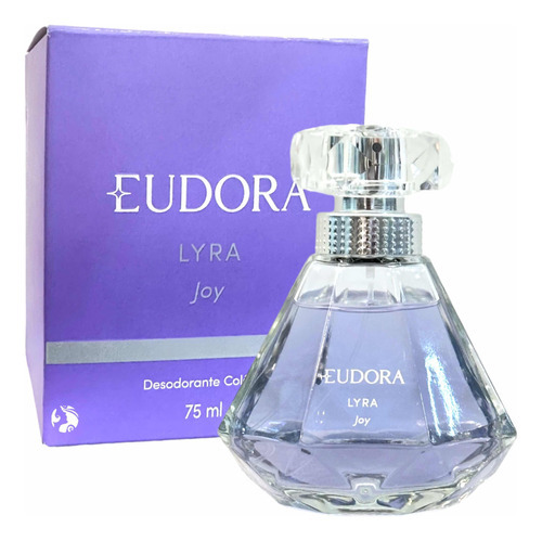 Eudora Lyra Joy Deo Colônia 75ml Feminino - Fragrância Encantadora Para Mulheres.