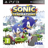 Sonic Generations Ps3 Mídia Fisica Original Play Sony