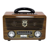 Radio Fm Recargable Vintage Radio Am/fm Radio Bluetooth 