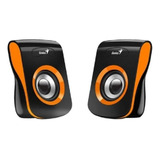 Parlante Genius Sp-q180 Usb Naranja 