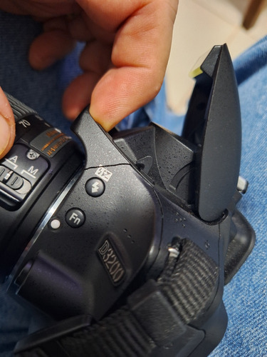 Kit Camera Completa Nikon D3200 Com Defeito Na Máquina 