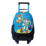 Morral Con Ruedas Niño Rue Bomper Buzz Espacial M Azul