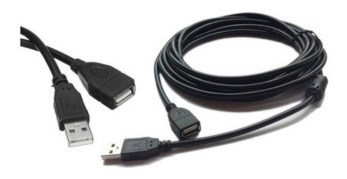 Cable Extension 5mts Usb Macho A Hembra Con Filtro Calidad