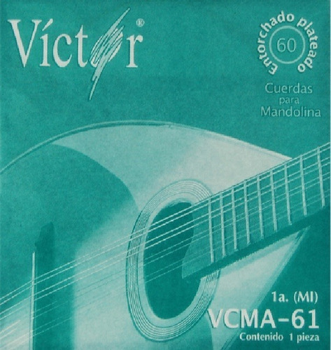 Cuerda Victor Para Mandolina, 1a