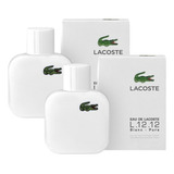 Paquete Lacoste Blanc Pure Lacoste Edt 175ml Caballero 2pzas