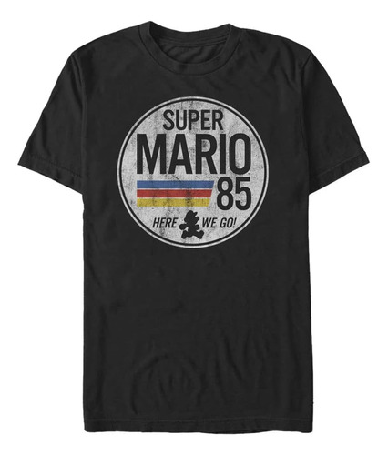 Camiseta Retro Super Mario 85 - Videojuego Vintage Unisex