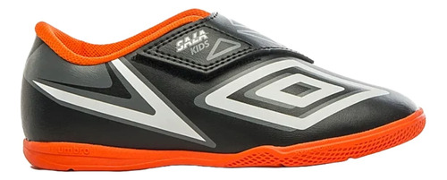 Chuteira Futsal Umbro Sala V Infantil Preto E Laranja