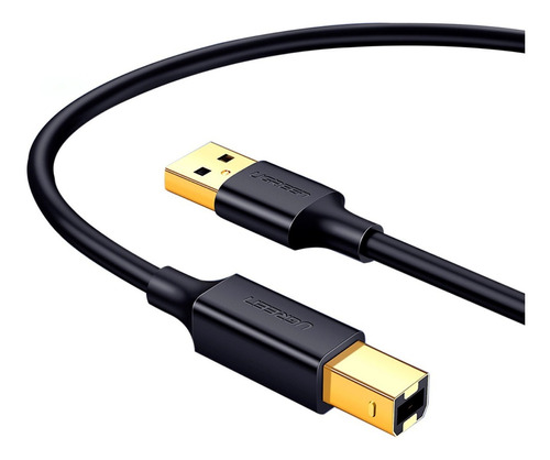 Cable Ugreen 20847 Con Entrada Usb A Salida Usb B/m Impresora