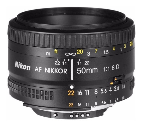 Lente Nikon Af Nikkor 50mm F/1.8d