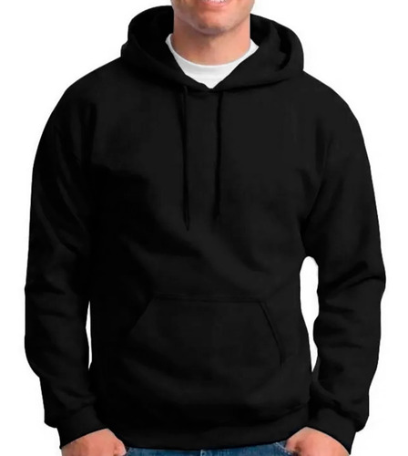 Buzo Canguro Capucha Hoodie Campera Alpina Frizado